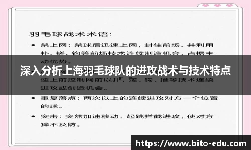 深入分析上海羽毛球队的进攻战术与技术特点